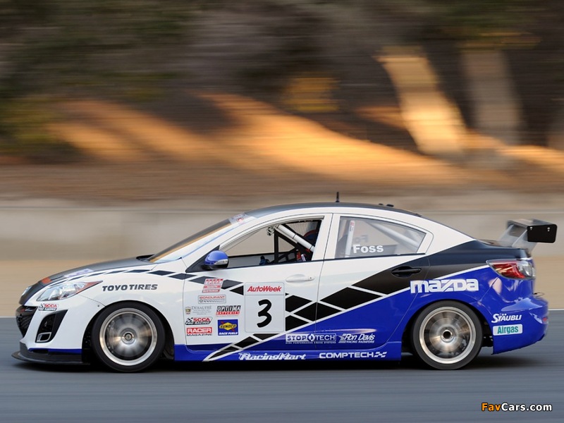 Mazda3 World Challenge Race Car (BL) 2009–13 wallpapers (800 x 600)