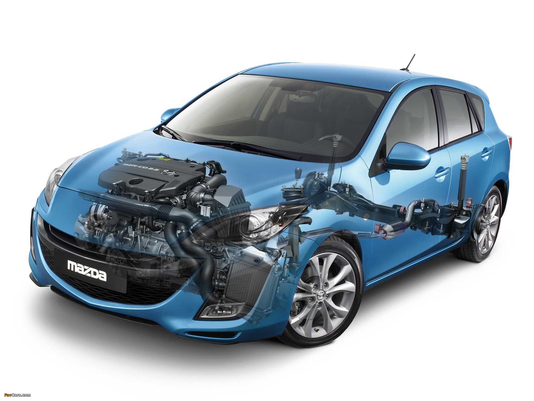 Mazda 3 Hatchback 2009–11 wallpapers (2048 x 1536)