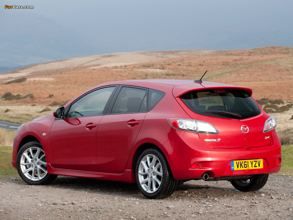 Mazda3 Hatchback UK-spec (BL2) 2011–13 images (1024 x 768)