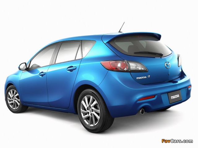 Mazda3 Hatchback US-spec (BL2) 2011–13 images (640 x 480)