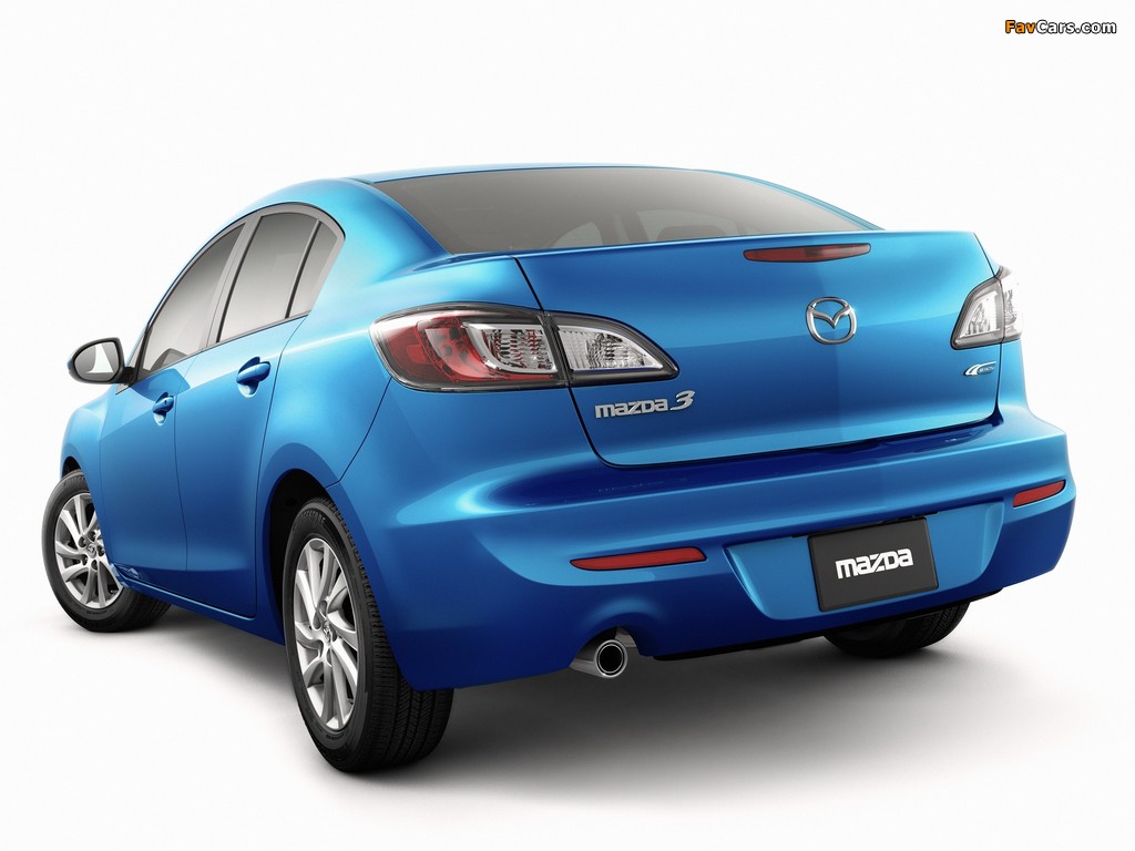 Mazda3 Sedan US-spec (BL2) 2011–13 images (1024 x 768)