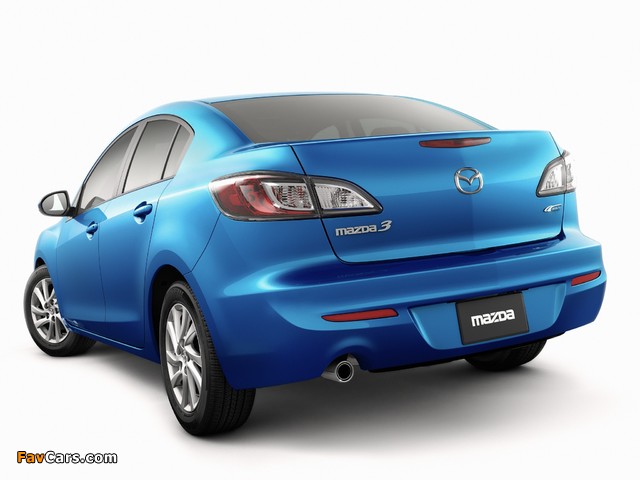 Mazda3 Sedan US-spec (BL2) 2011–13 images (640 x 480)