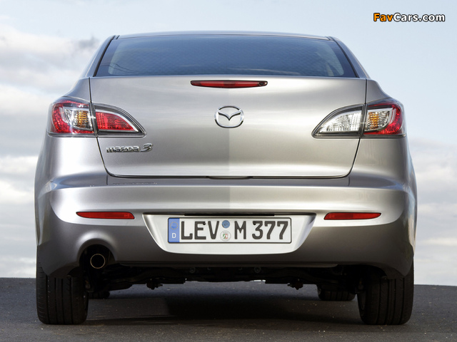 Mazda3 Sedan (BL2) 2011–13 photos (640 x 480)