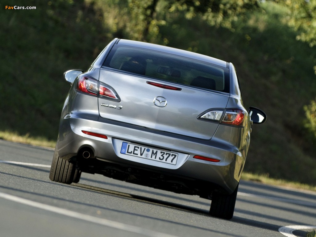 Mazda3 Sedan (BL2) 2011–13 photos (1024 x 768)