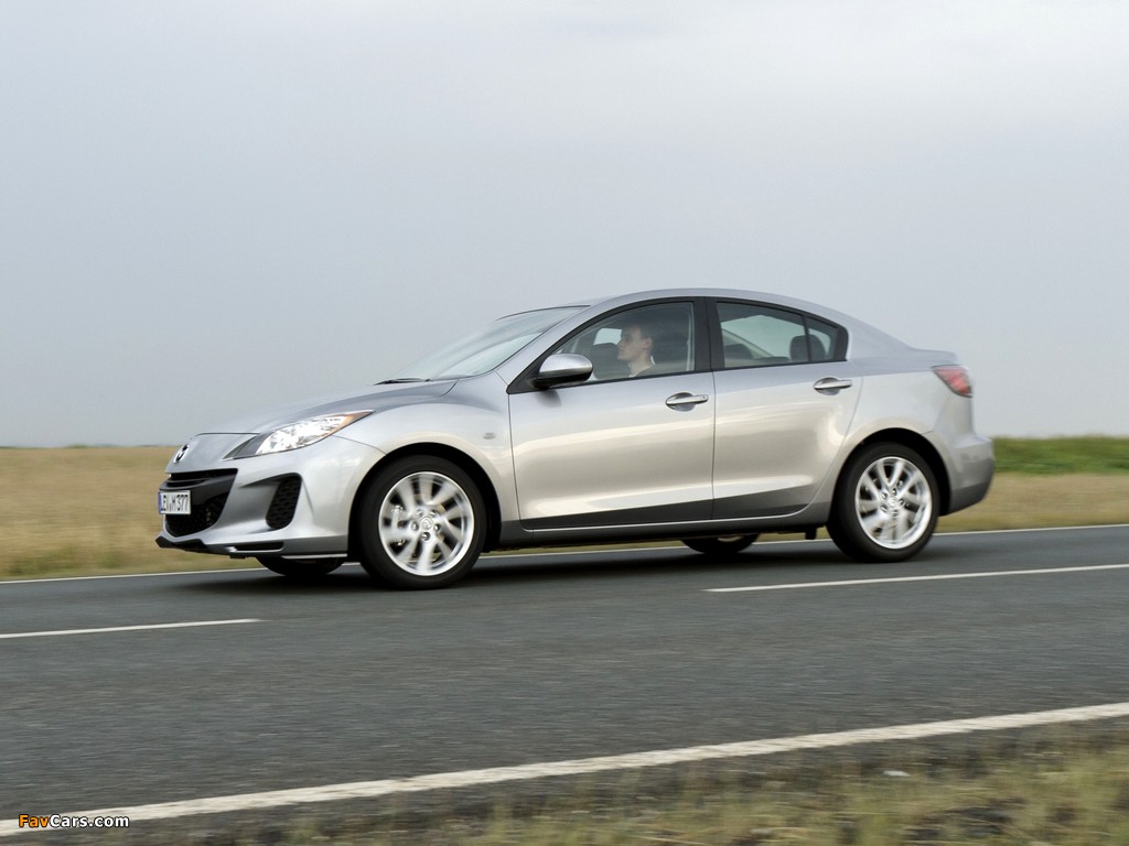 Mazda3 Sedan (BL2) 2011–13 pictures (1024 x 768)