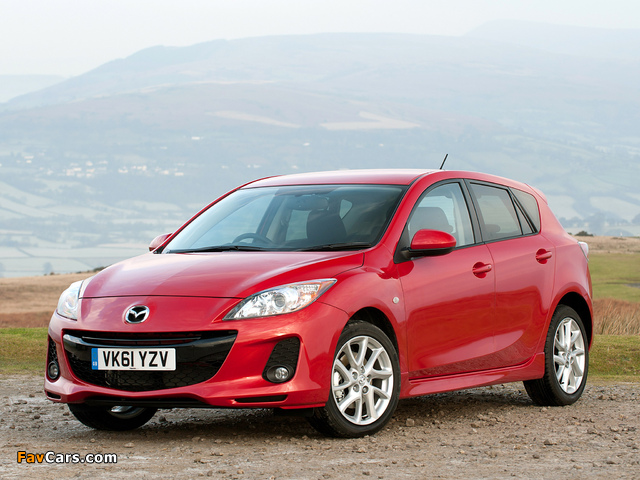 Mazda3 Hatchback UK-spec (BL2) 2011–13 pictures (640 x 480)