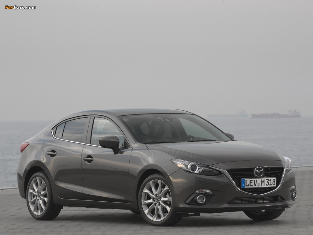 Mazda3 Sedan (BM) 2013 images (1024 x 768)