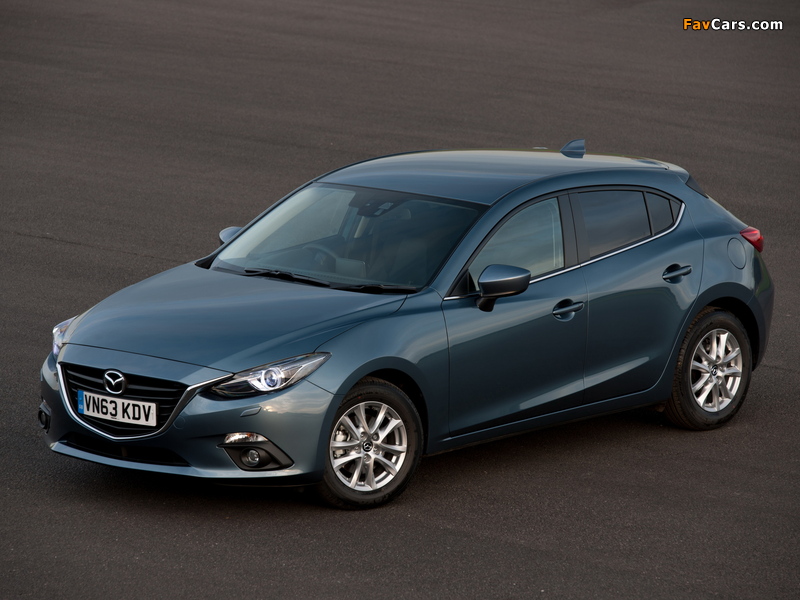 Mazda3 Hatchback UK-spec (BM) 2013 images (800 x 600)