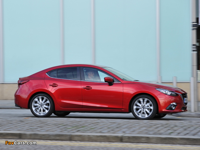 Mazda3 Sedan UK-spec (BM) 2013 photos (640 x 480)
