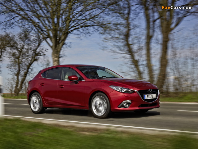 Mazda3 Hatchback (BM) 2013–16 pictures (640 x 480)