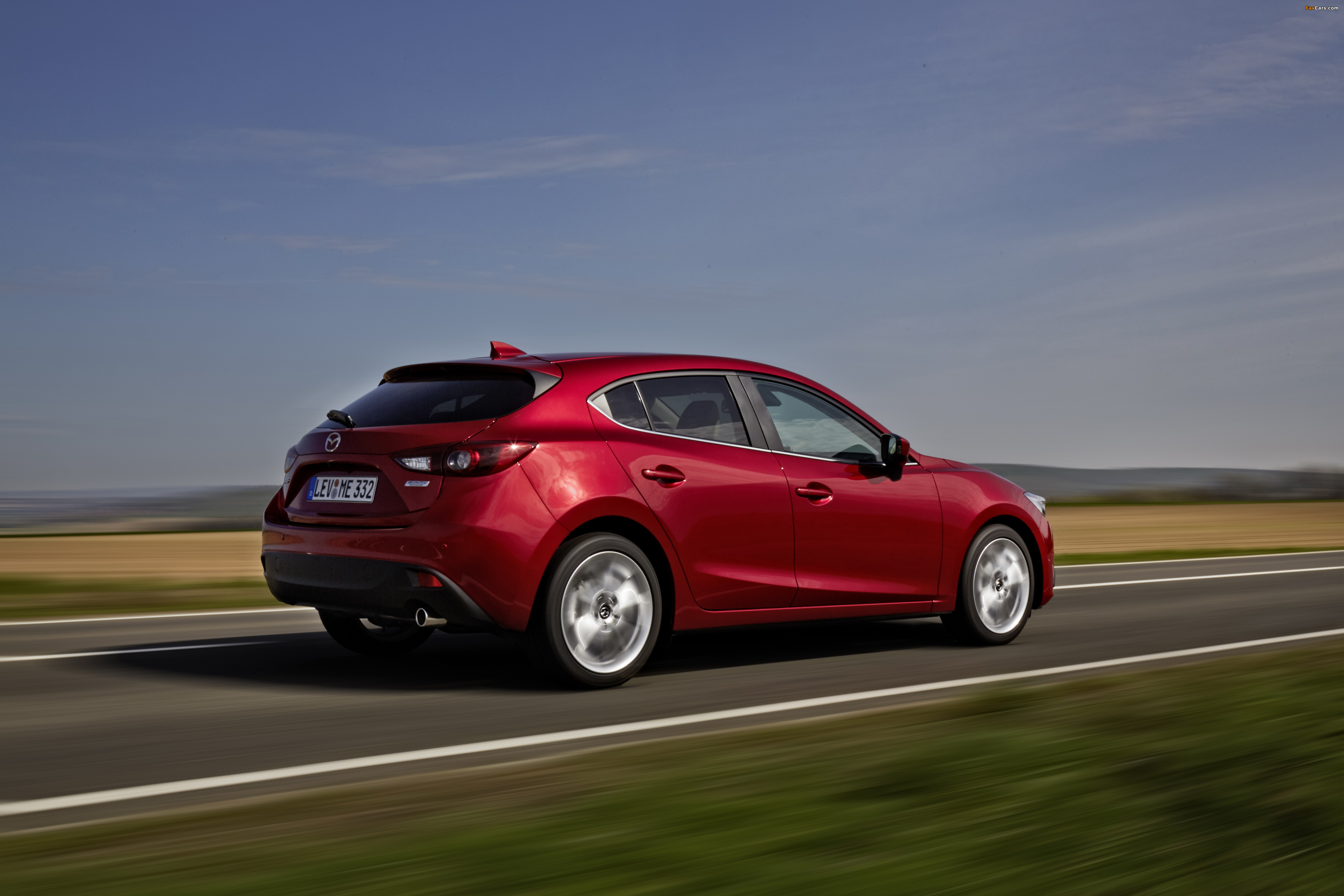 Mazda3 Hatchback (BM) 2013–16 pictures (4096 x 2731)