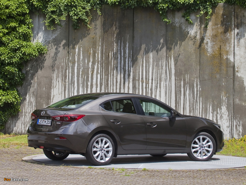 Mazda3 Sedan (BM) 2013 wallpapers (1024 x 768)