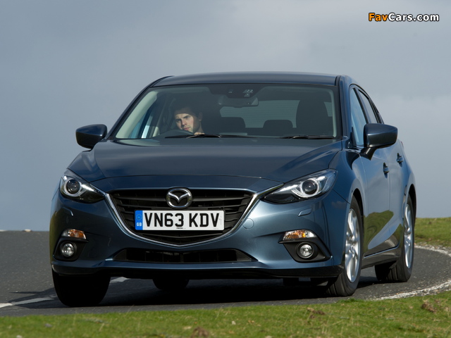 Mazda3 Hatchback UK-spec (BM) 2013 wallpapers (640 x 480)