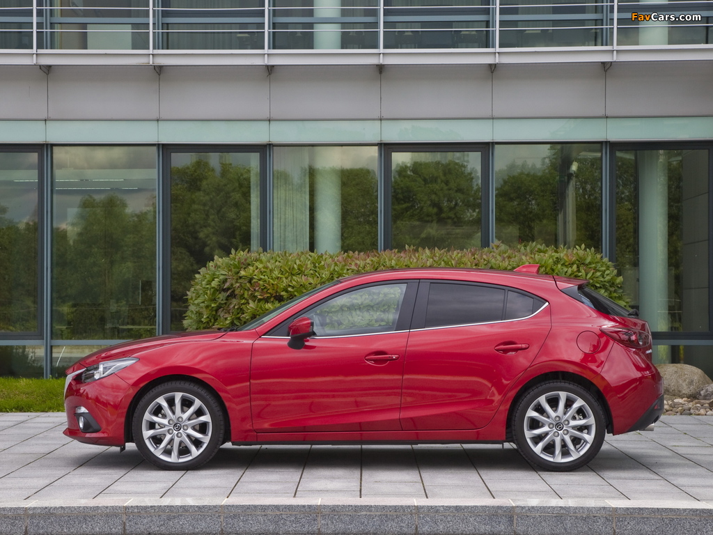 Mazda3 Hatchback (BM) 2013 wallpapers (1024 x 768)