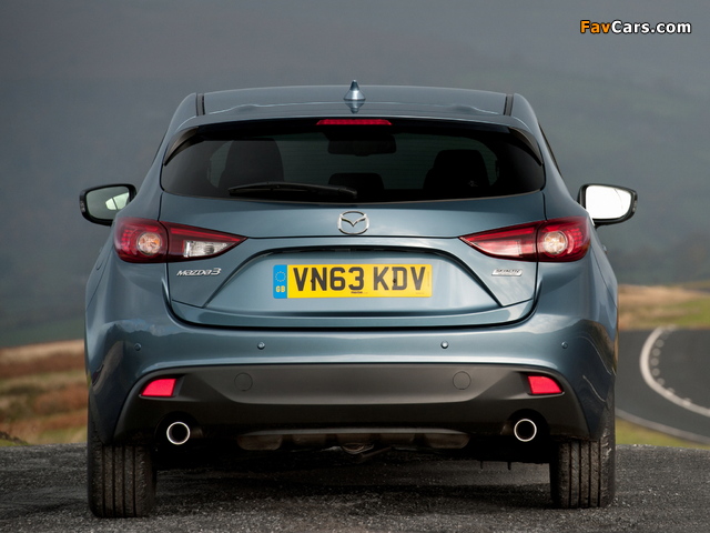 Mazda3 Hatchback UK-spec (BM) 2013 wallpapers (640 x 480)