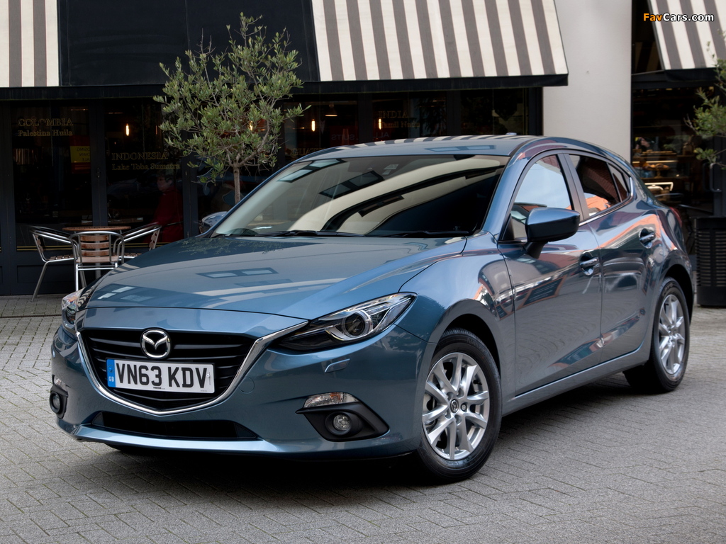 Mazda3 Hatchback UK-spec (BM) 2013 wallpapers (1024 x 768)