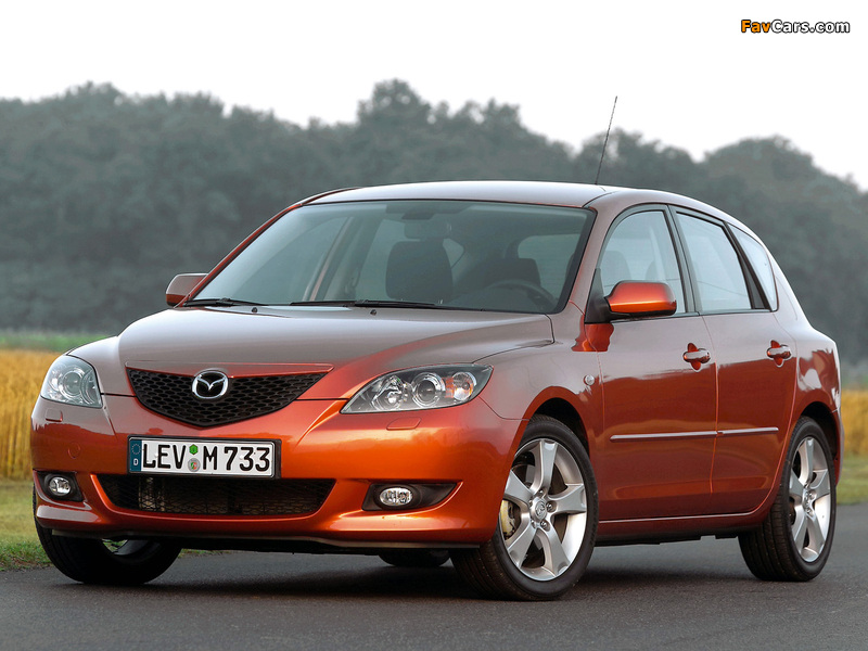 Photos of Mazda 3 Hatchback 2003–06 (800 x 600)
