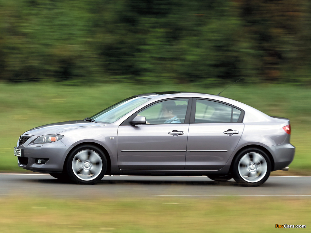 Photos of Mazda3 Sedan (BK) 2004–06 (1024 x 768)