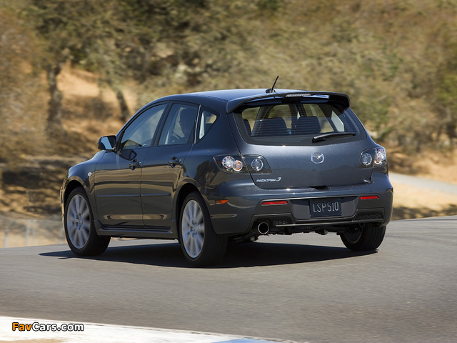 Photos of Mazdaspeed3 (BK2) 2006–09 (640 x 480)