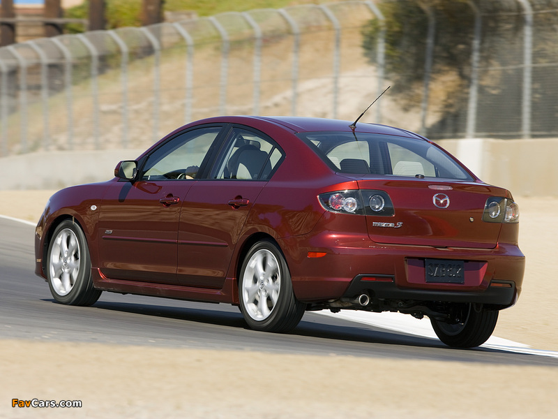 Photos of Mazda3 Sedan US-spec (BK2) 2006–09 (800 x 600)