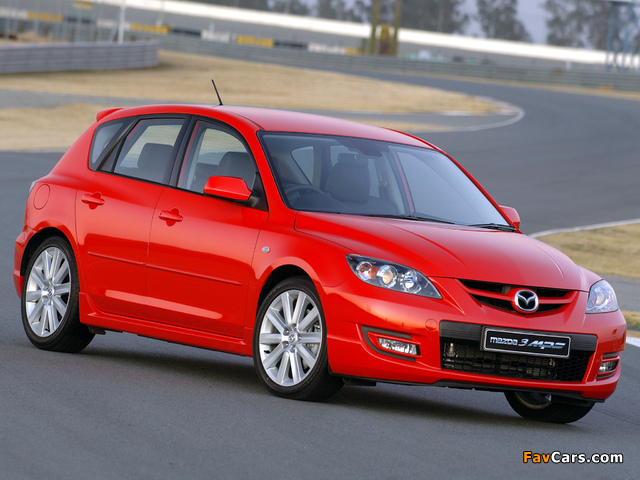 Photos of Mazda3 MPS ZA-spec (BK) 2006–09 (640 x 480)