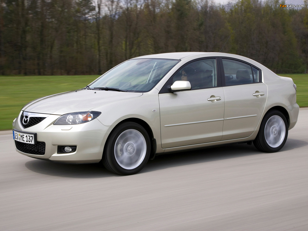 Photos of Mazda 3 Sedan 2006–09 (1280 x 960)