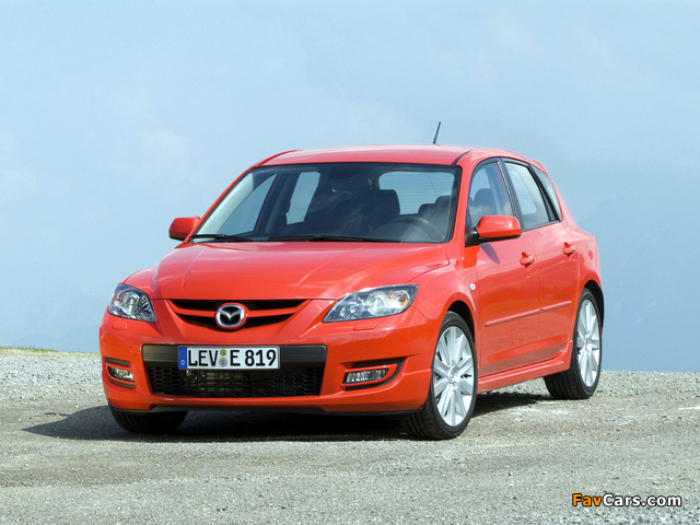 Photos of Mazda3 MPS (BK) 2006–09 (640 x 480)
