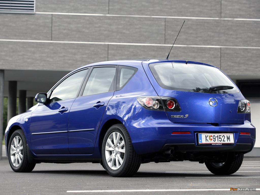 Photos of Mazda 3 Hatchback 2006–09 (1024 x 768)
