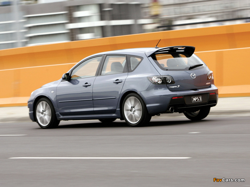 Photos of Mazda 3 MPS AU-spec 2006–09 (800 x 600)