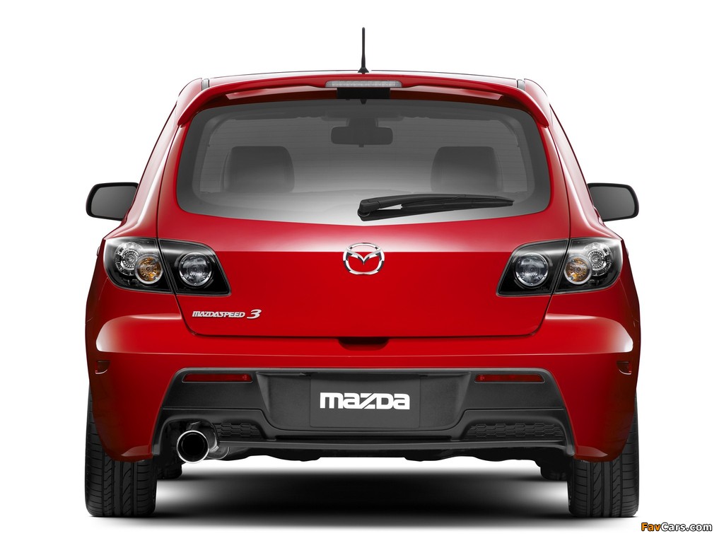 Photos of Mazdaspeed3 (BK2) 2006–09 (1024 x 768)
