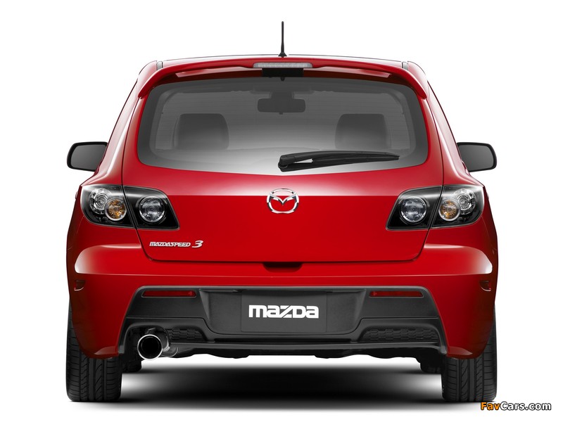Photos of Mazdaspeed3 (BK2) 2006–09 (800 x 600)