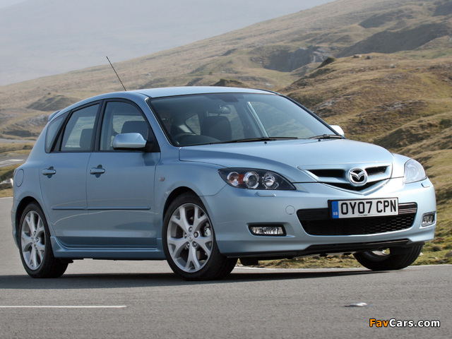 Photos of Mazda3 Sport Hatchback UK-spec (BK2) 2006–09 (640 x 480)
