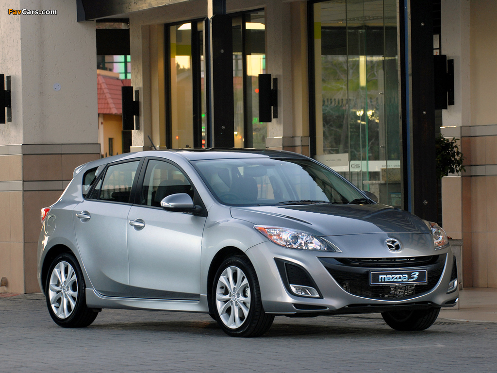 Photos of Mazda3 Sport Hatchback ZA-spec (BL) 2009–11 (1024 x 768)