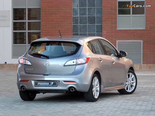 Photos of Mazda3 Sport Hatchback ZA-spec (BL) 2009–11 (640 x 480)