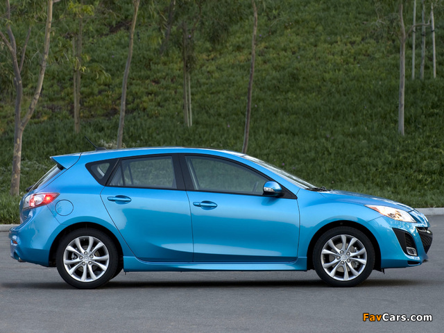 Photos of Mazda3 Hatchback US-spec (BL) 2009–11 (640 x 480)