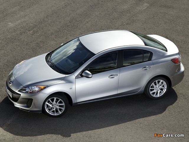 Photos of Mazda3 Sedan (BL2) 2011–13 (640 x 480)