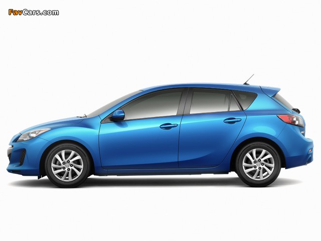 Photos of Mazda3 Hatchback US-spec (BL2) 2011–13 (640 x 480)