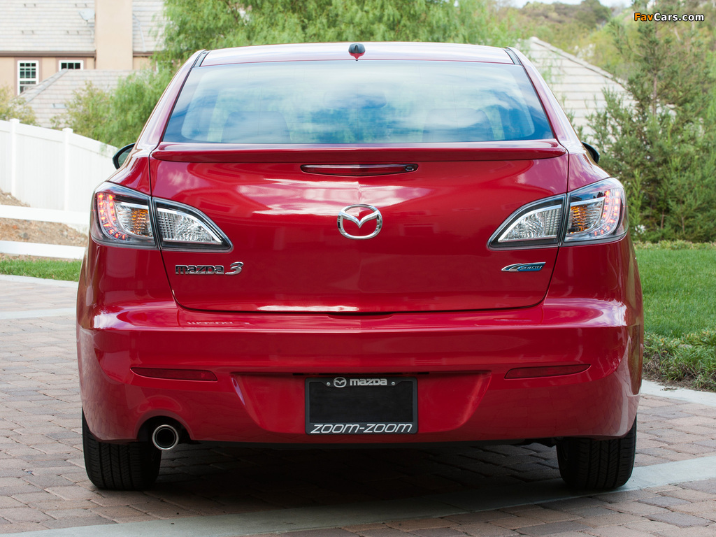 Photos of Mazda3 Sedan US-spec (BL2) 2011–13 (1024 x 768)