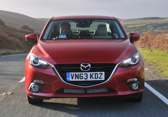 Photos of Mazda3 Sedan UK-spec (BM) 2013