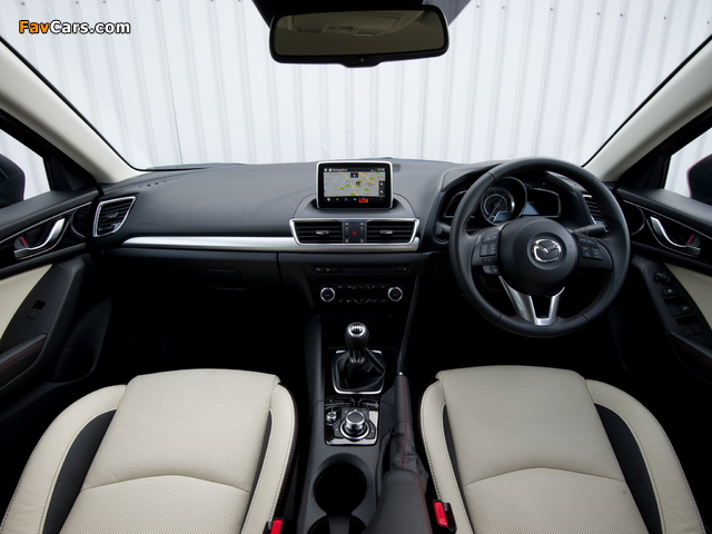 Photos of Mazda3 Sedan UK-spec (BM) 2013 (640 x 480)