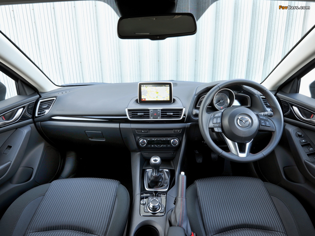 Photos of Mazda3 Hatchback UK-spec (BM) 2013 (1024 x 768)