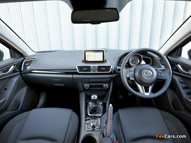 Photos of Mazda3 Hatchback UK-spec (BM) 2013 (640 x 480)