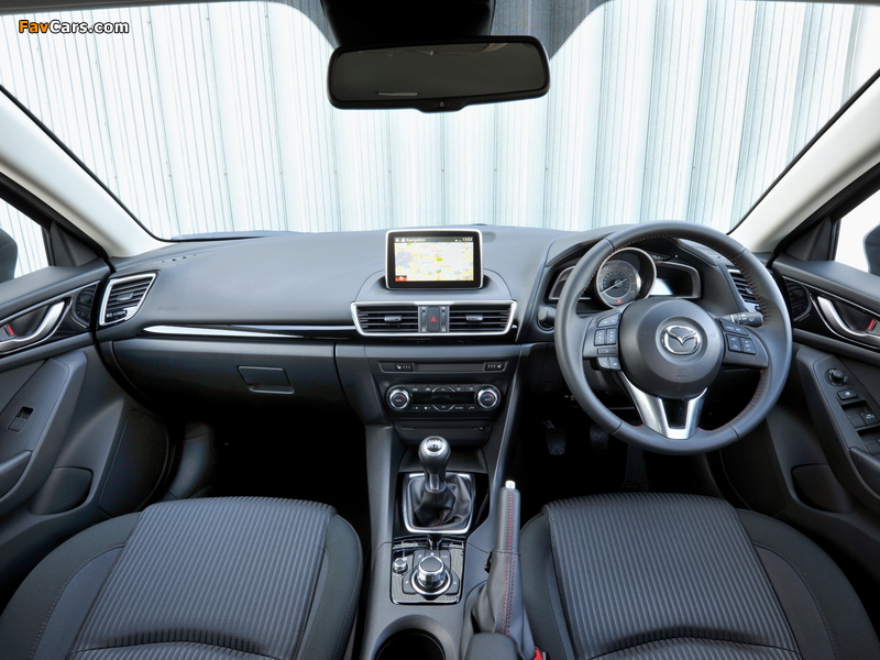 Photos of Mazda3 Hatchback UK-spec (BM) 2013 (800 x 600)