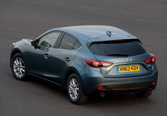 Photos of Mazda3 Hatchback UK-spec (BM) 2013