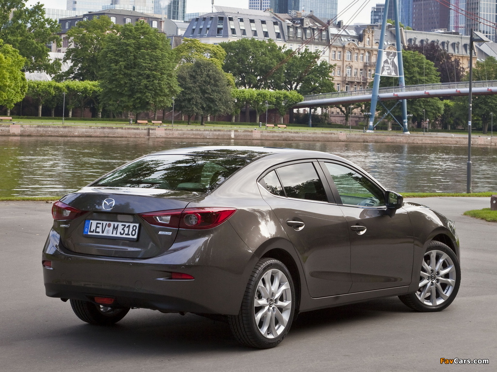 Photos of Mazda3 Sedan (BM) 2013 (1024 x 768)