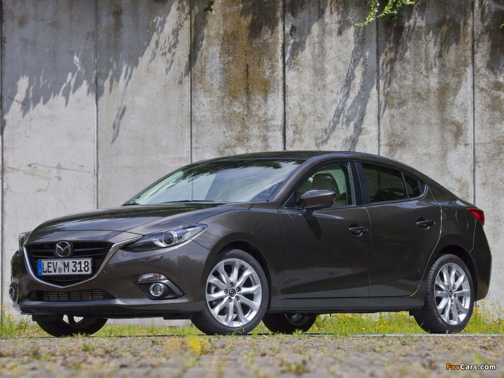 Photos of Mazda3 Sedan (BM) 2013 (1024 x 768)