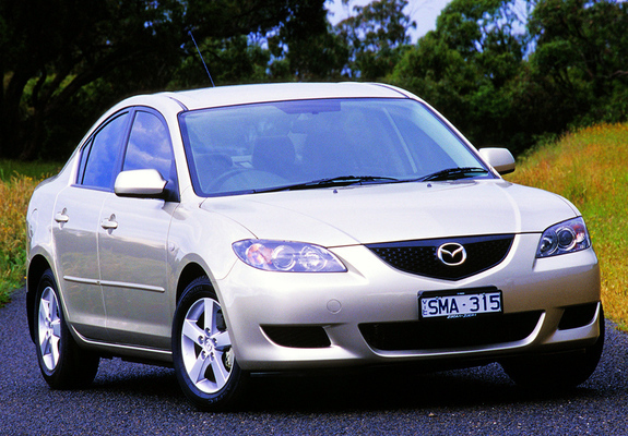Pictures of Mazda3 Sedan AU-spec (BK) 2004–06