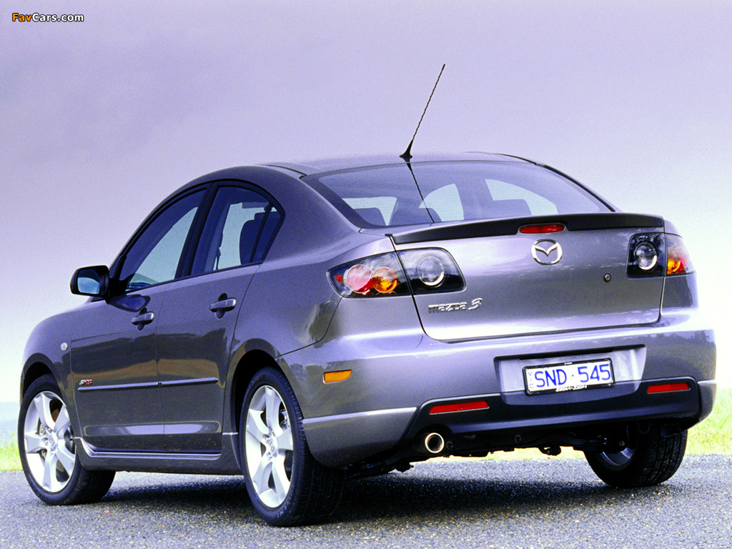 Pictures of Mazda3 SP23 Sedan (BK) 2004–06 (1024 x 768)