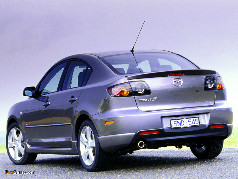 Pictures of Mazda3 SP23 Sedan (BK) 2004–06 (800 x 600)