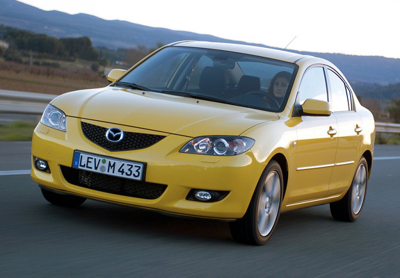 Pictures of Mazda3 Sedan (BK) 2004–06
